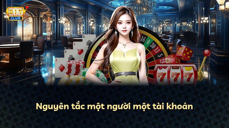 Nguyên tắc một người một tài khoản