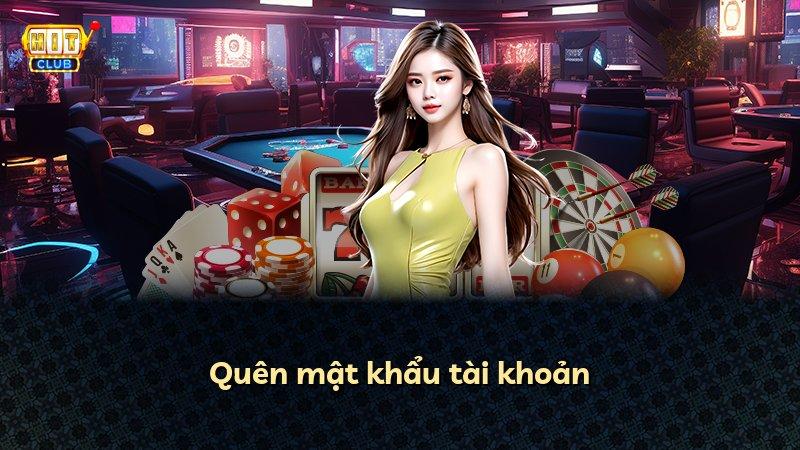 Quên mật khẩu tài khoản